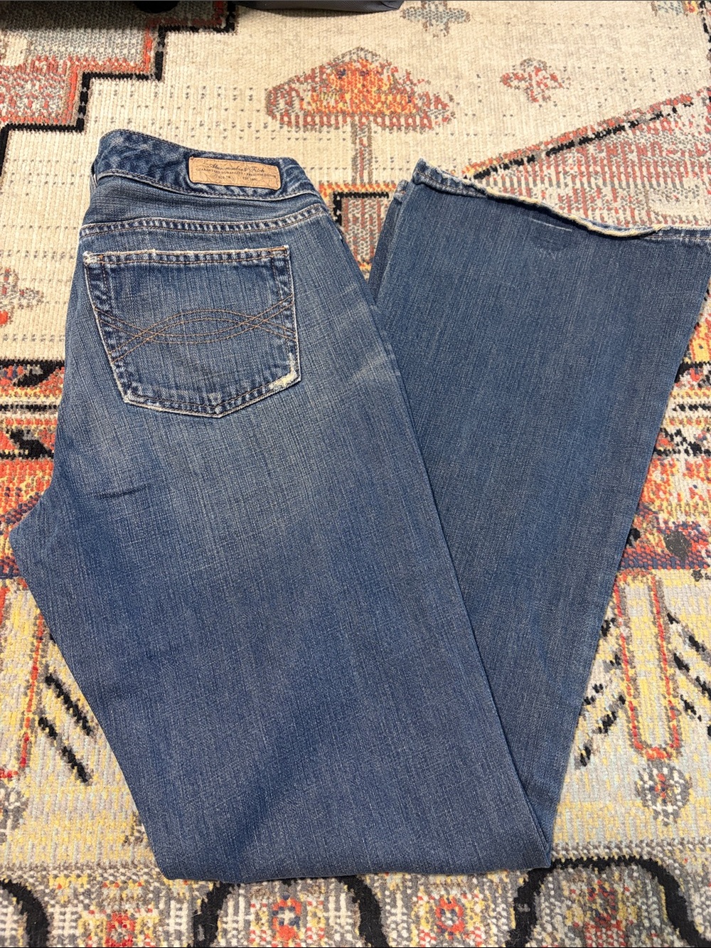 Abercrombie & Fitch Women's Medium Blue Jeans